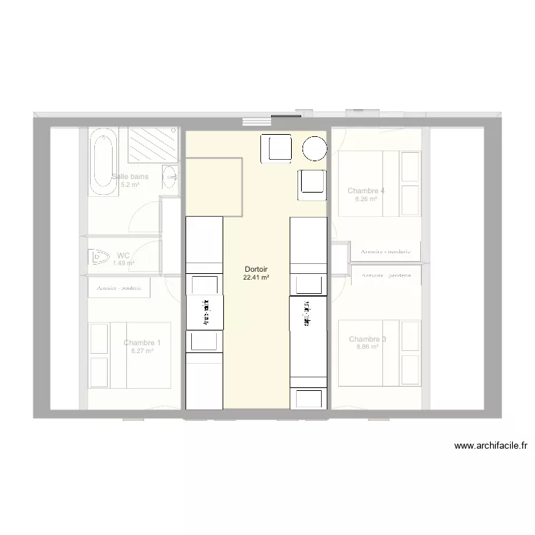 Maison Oz 20201023. Plan de 