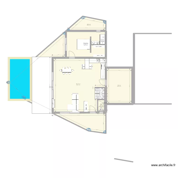 maison beaulieu. Plan de 