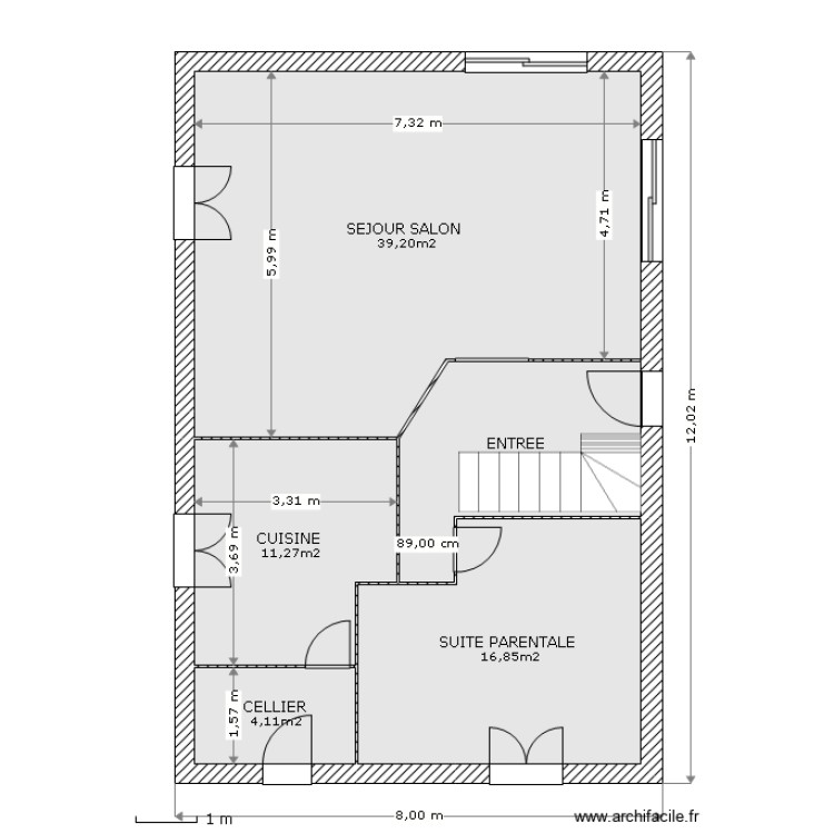 Plan. Plan de 0 pièce et 0 m2