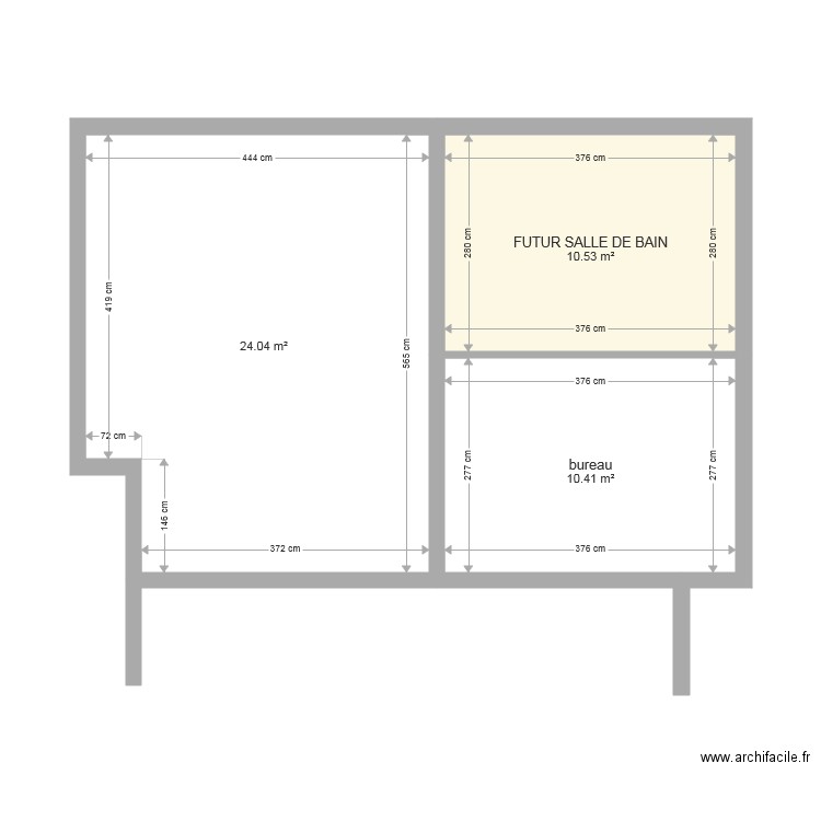 PONCHON. Plan de 0 pièce et 0 m2