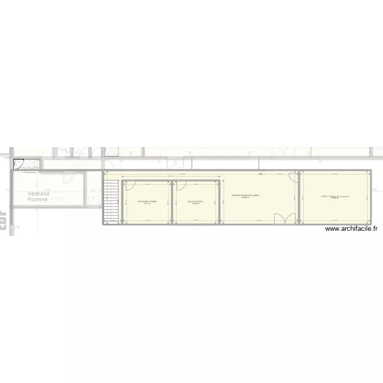 Plateforme BIS. Plan de 