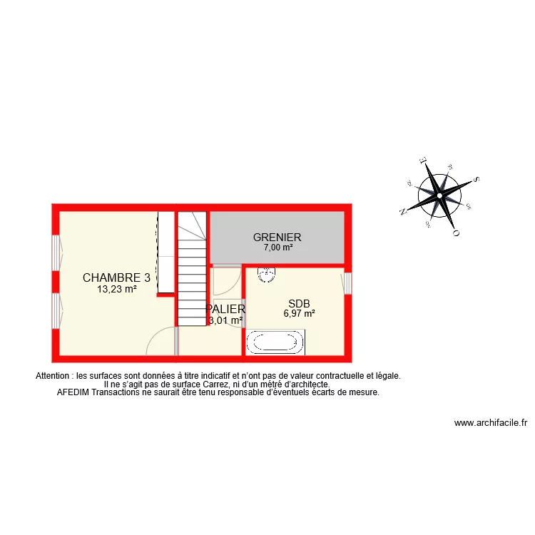 BI 8310 ETAGE 2 PASCAL. Plan de 