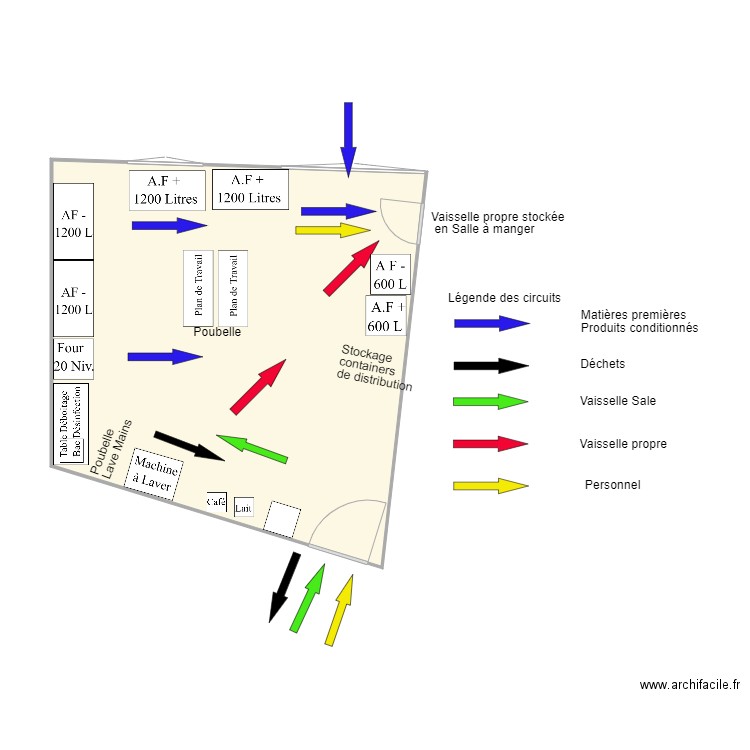 Cuisine Assemblage VAL DORLAY. Plan de 0 pièce et 0 m2