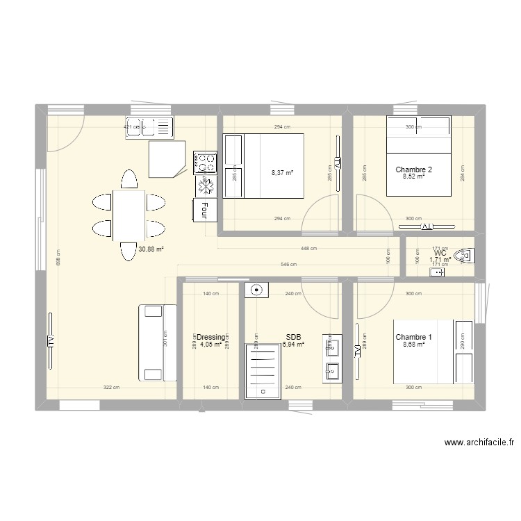 Plan dépendance. Plan de 0 pièce et 0 m2