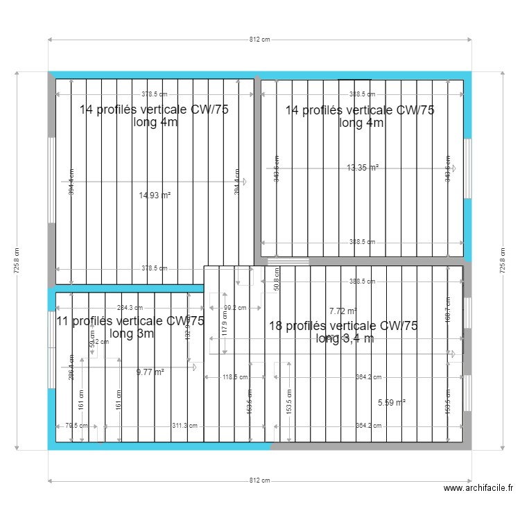 Maison Jérémy Adeline étage métré. Plan de 0 pièce et 0 m2