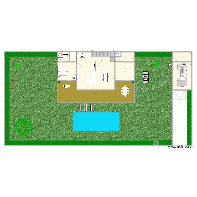 Villa sisi . Plan de 0 pièce et 0 m2