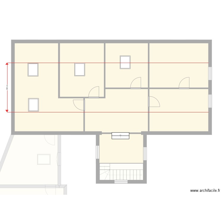 MAISON 1 CD. Plan de 0 pièce et 0 m2