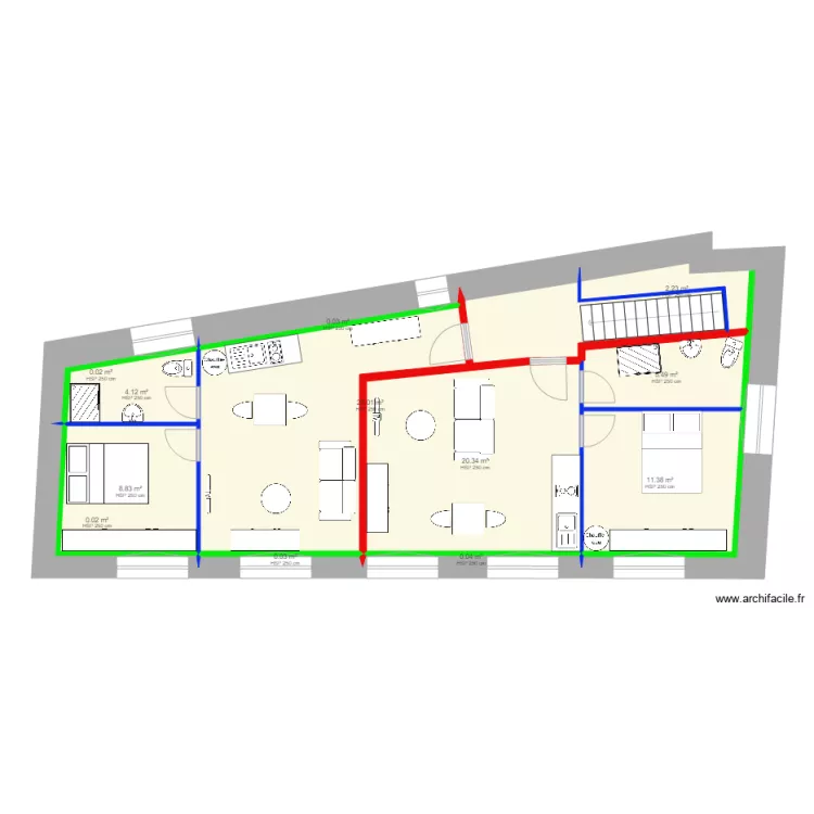 lambert comble4. Plan de 