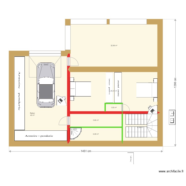 MA15. Plan de 0 pièce et 0 m2