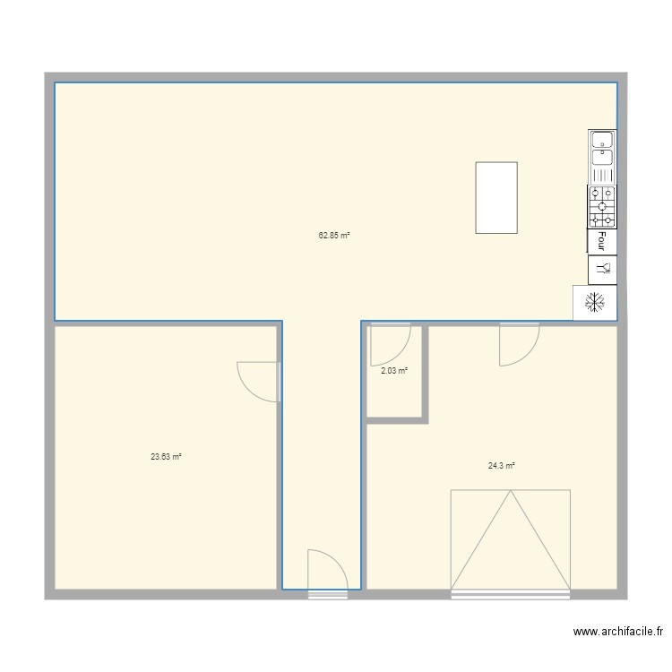 villa lapin rose. Plan de 0 pièce et 0 m2