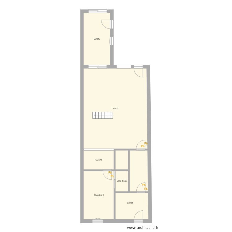 Croquis RAPENEAU Rch. Plan de 0 pièce et 0 m2