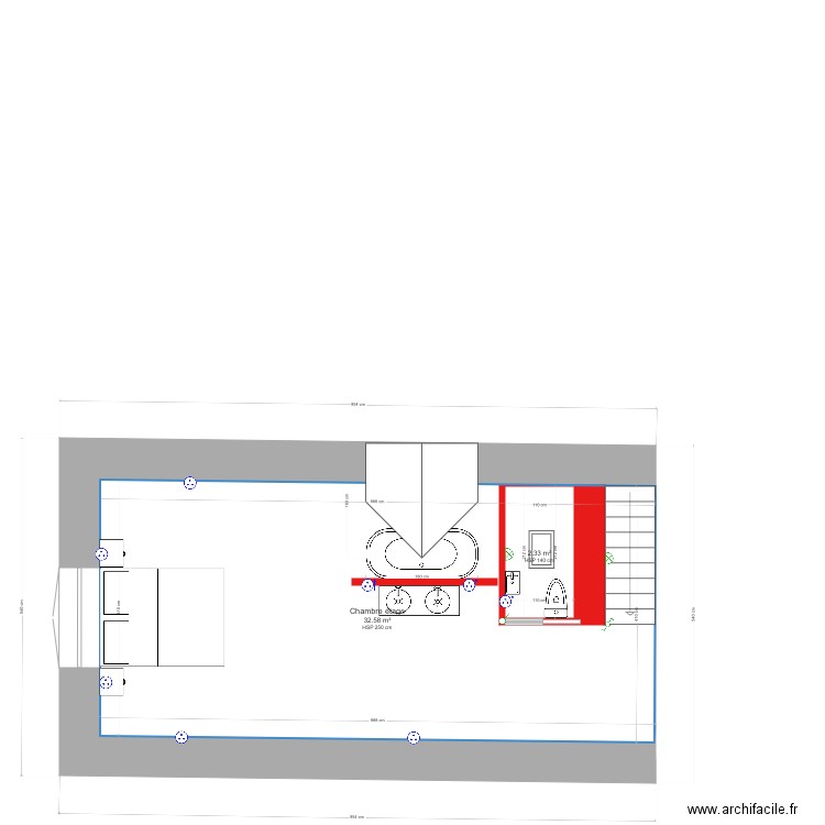 Lombart etage atelier. Plan de 0 pièce et 0 m2