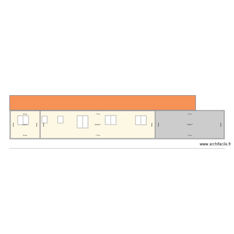 Meschers DEF façade Ouest. Plan de 0 pièce et 0 m2