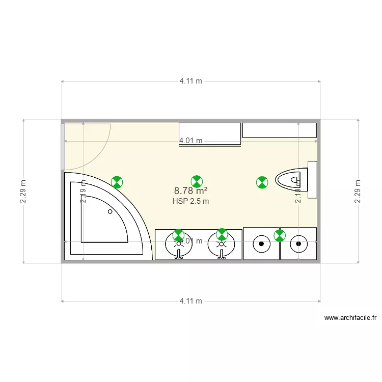 Salle de Bain Garufi 2. Plan de Salle de Bain Garufi 2. Plan de