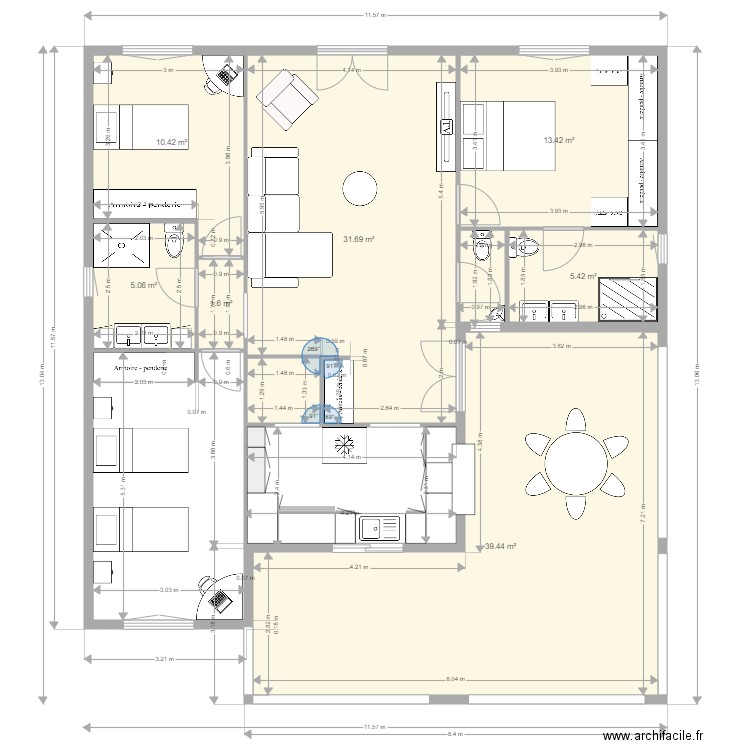 DISY. Plan de 0 pièce et 0 m2