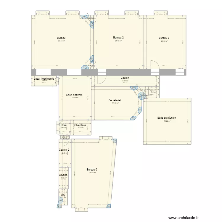 27 Calvaire. Plan de 