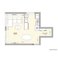 plan  4 salon cuisine en paralléle