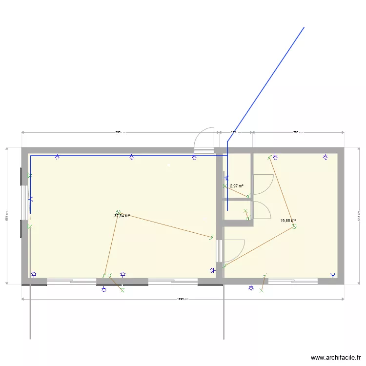 porcherie &eacute;lec. Plan de 