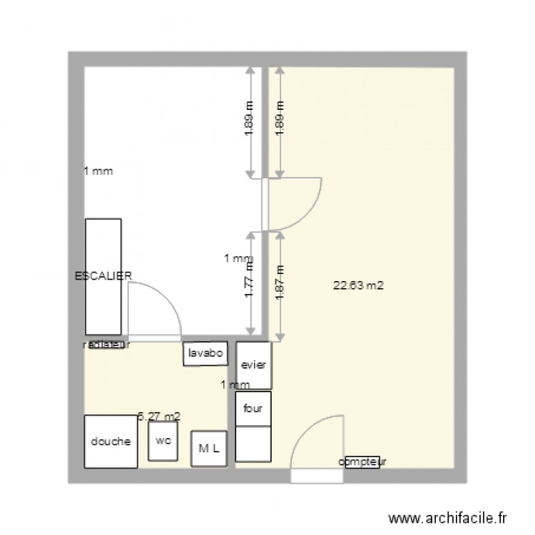 mamert t2 premier. Plan de 0 pièce et 0 m2