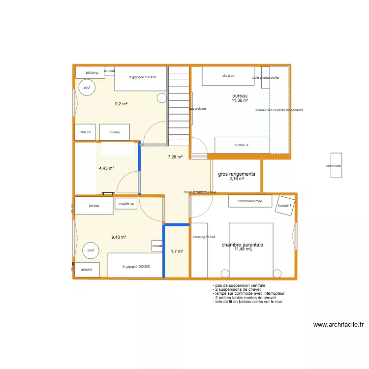 plan VERSION FINAL - ETAGE. Plan de 