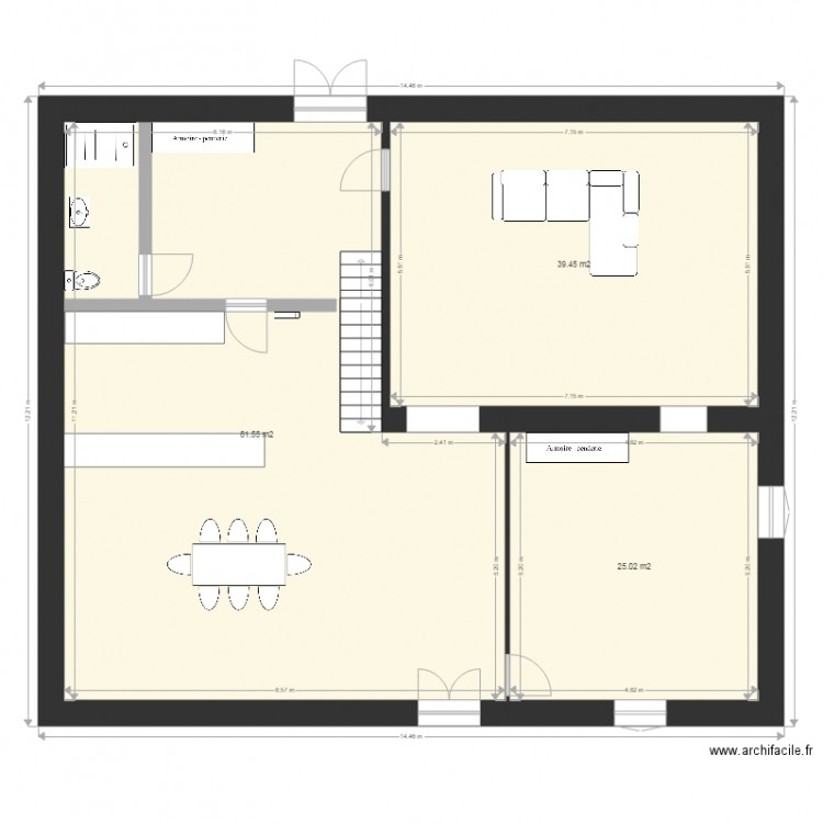 chez moi 13. Plan de 0 pièce et 0 m2