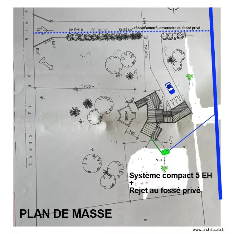 Carsalade. Plan de Carsalade. Plan de