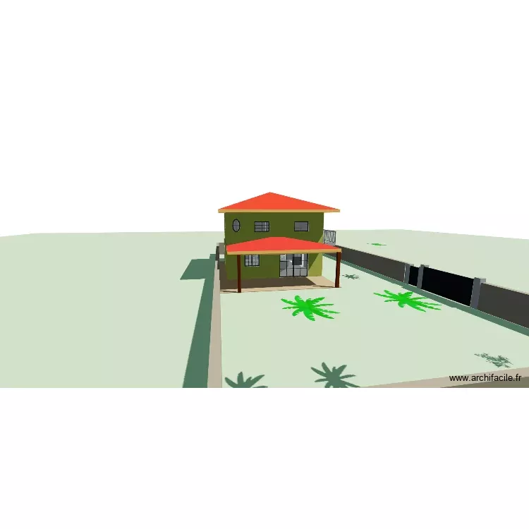 projet philippines 1. Plan de 3 Pièces et 73 m² projet philippines 1. Plan de 3 Pièces et 73 m²
