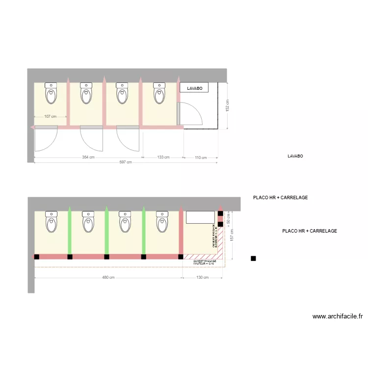 ecole villeneuve. Plan de 