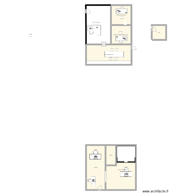 AIDA. Plan de 7 pièces et 150 m2