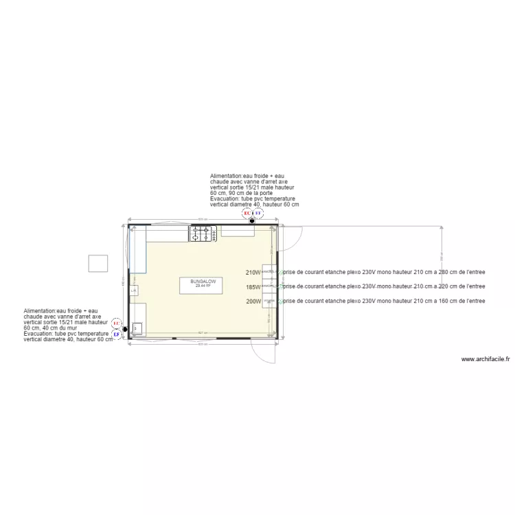base de loisirs st nicolas. Plan de 