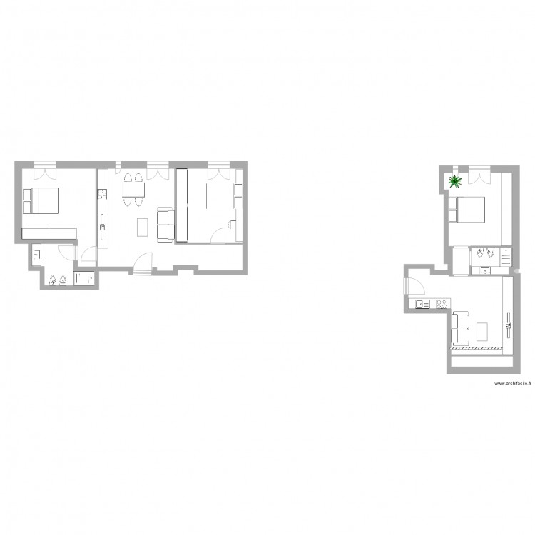 quinto piano C3. Plan de 0 pièce et 0 m2