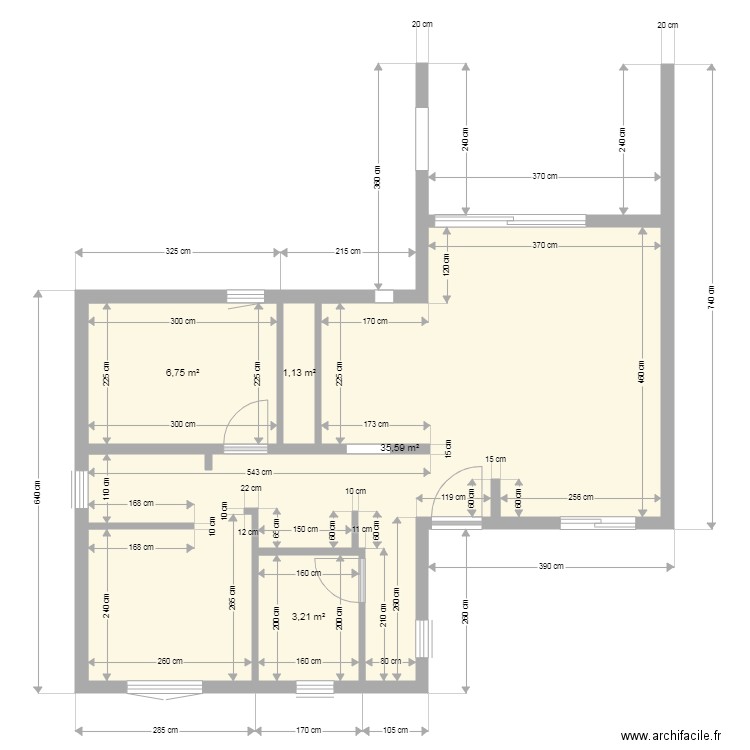 solane 3 b. Plan de 0 pièce et 0 m2