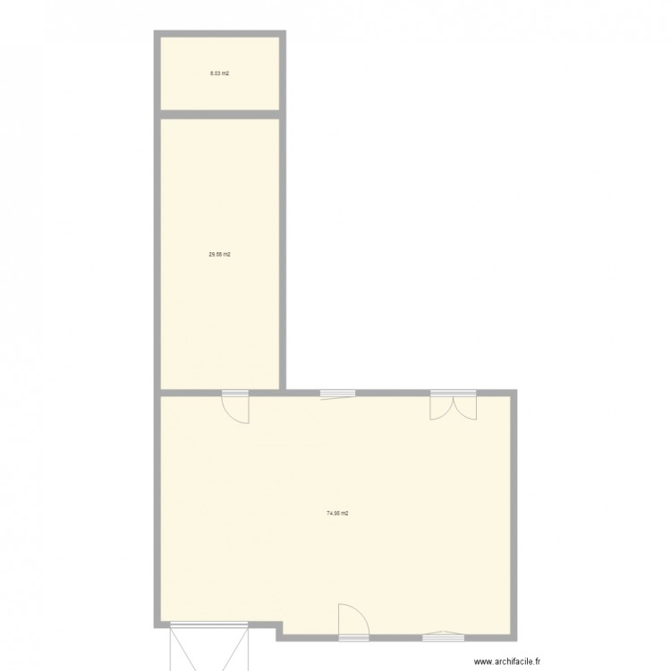 plan sur mesure. Plan de 0 pièce et 0 m2