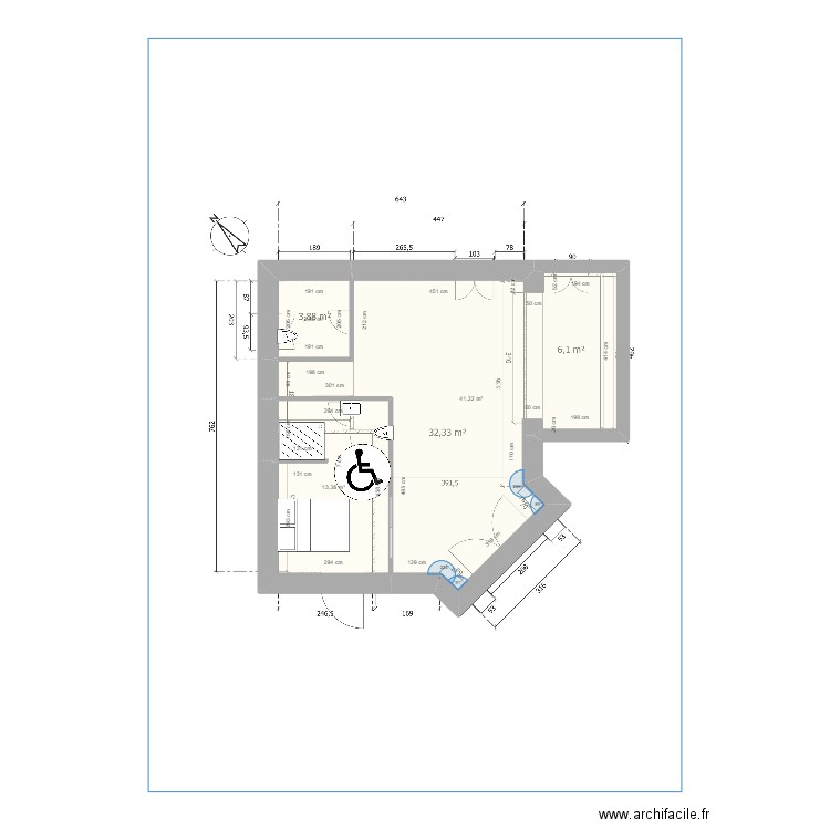 CAMARET. Plan de 0 pièce et 0 m2