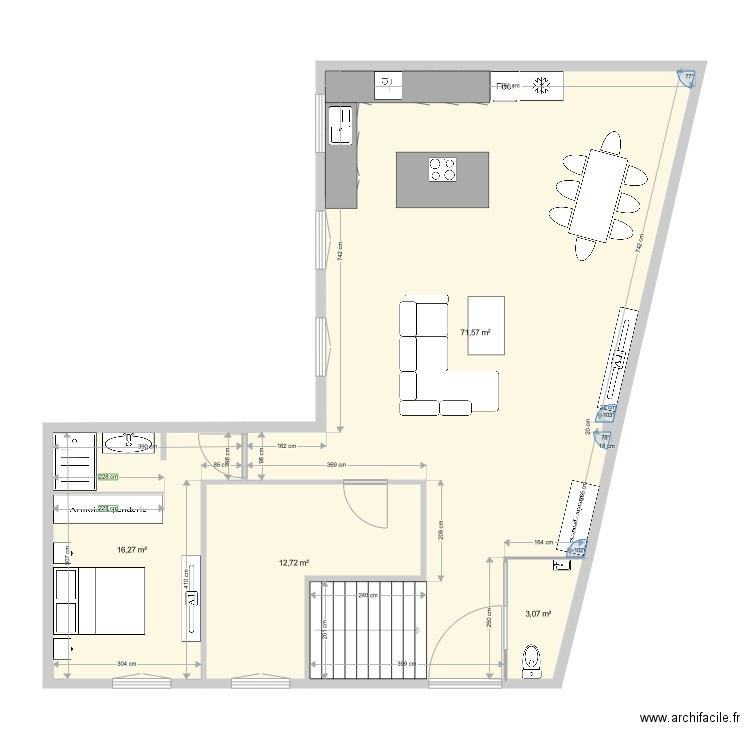 rdc didi. Plan de 0 pièce et 0 m2