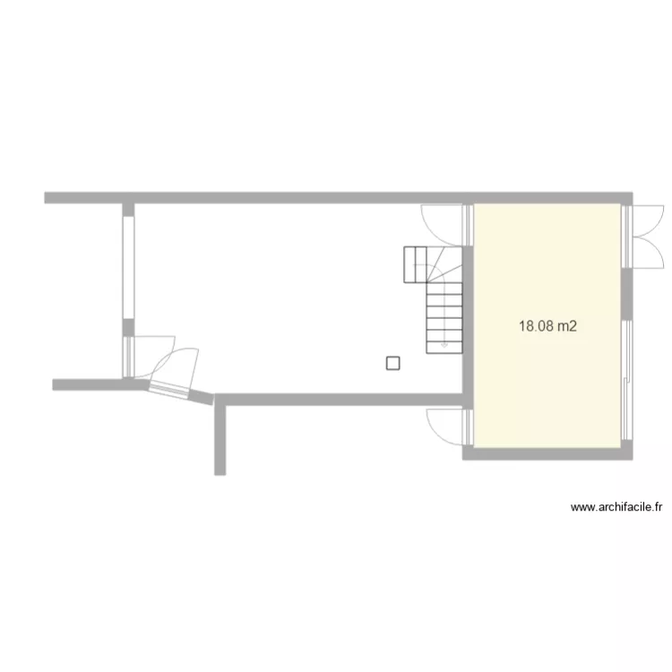 Plan local s&egrave;ve. Plan de 