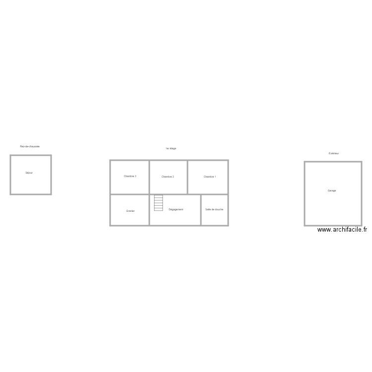 ROCQUIGNY AV TRAVAUX. Plan de 0 pièce et 0 m2