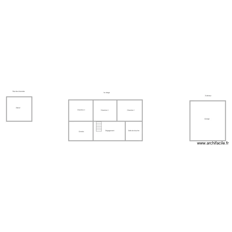 ROCQUIGNY AV TRAVAUX. Plan de 