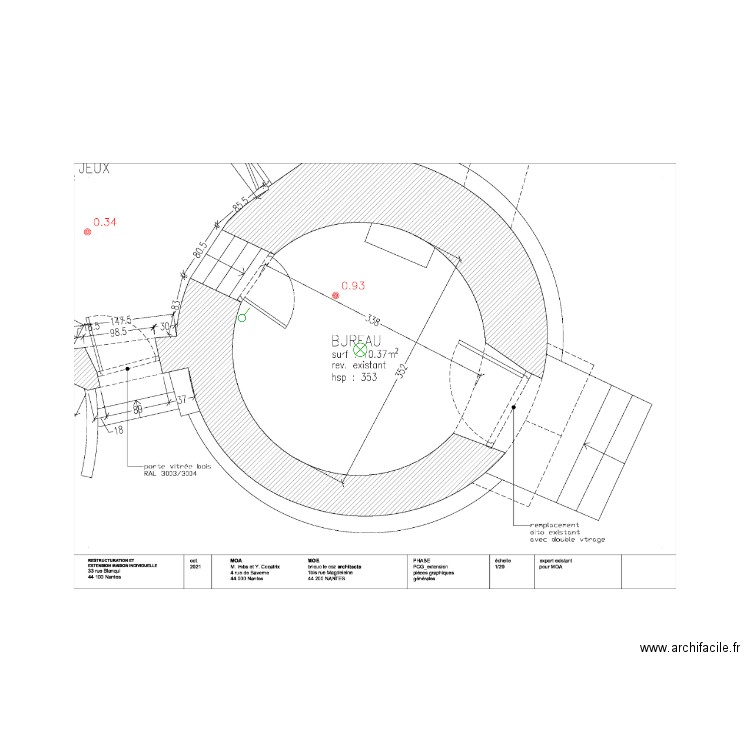 Chambre d'amis. Plan de 0 pièce et 0 m2