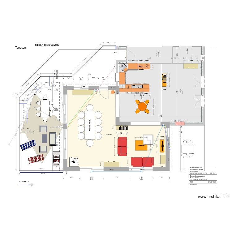 Terrasse 4. Plan de 0 pièce et 0 m2