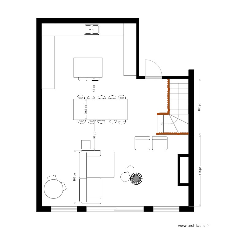 boisclair. Plan de 0 pièce et 0 m2