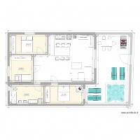 projet definitif appartement 6 personne et terrasse