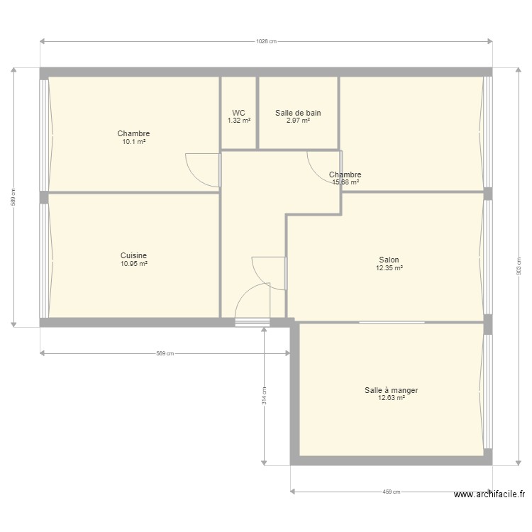 plan IBN. Plan de 0 pièce et 0 m2