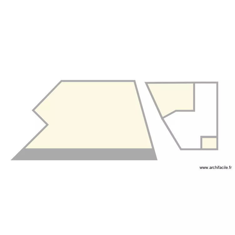 SOUS SOL 27 CALVAIRE. Plan de 