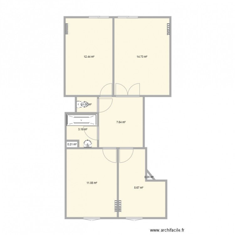 Issy les moulineaux original 2. Plan de 0 pièce et 0 m2