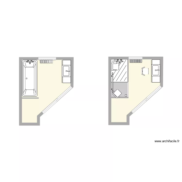 maison perso. Plan de 