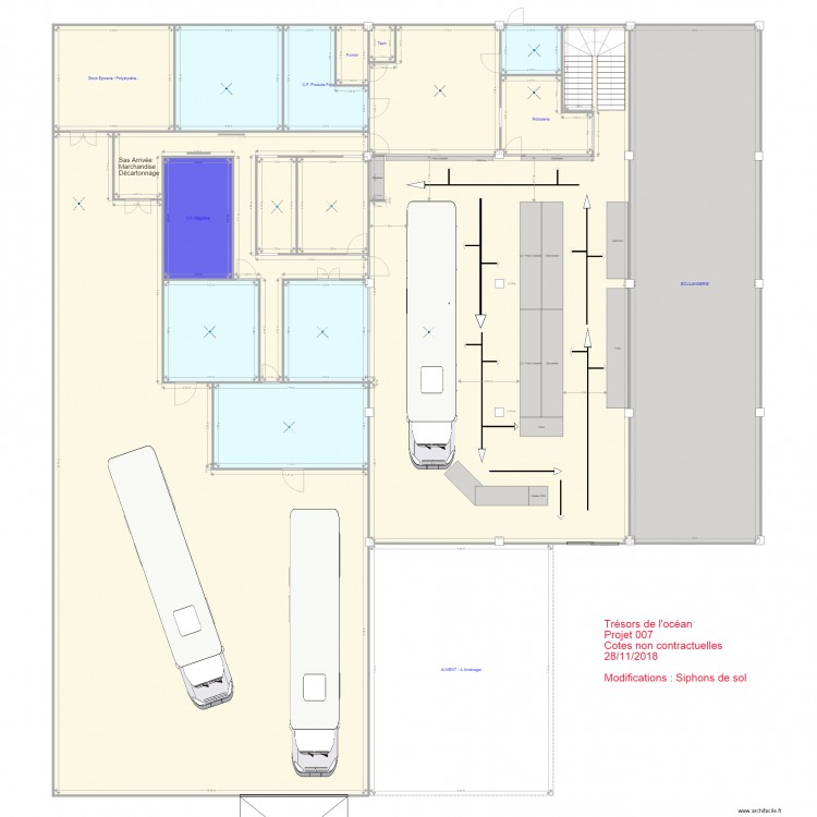 Tresor Ocean 007. Plan de 0 pièce et 0 m2