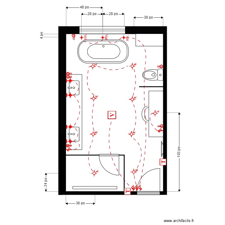 theriault électricité. Plan de 0 pièce et 0 m2