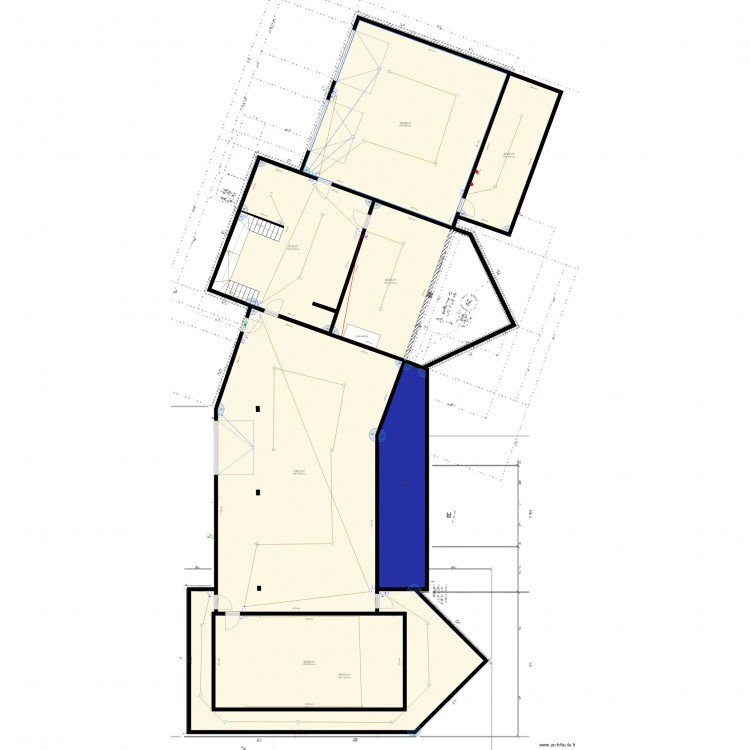 malaquin. Plan de 0 pièce et 0 m2