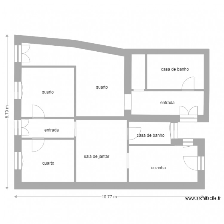 maison caldas. Plan de 0 pièce et 0 m2